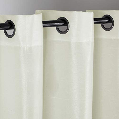 Adore the Decor™ Faux Silk 54 x 84 in. Single Grommet Curtain Panel